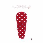 (image for) Polka Dot Embroidery Scissors Case - Red